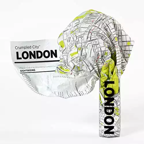 Crumpled City Map-London