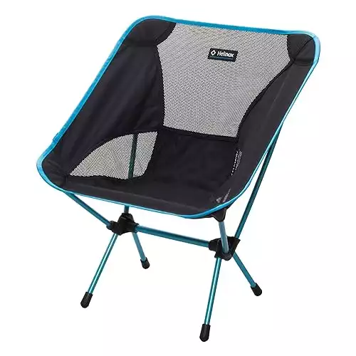 Helinox 182221 Outdoor Chair, O/S, Black (Black 19-3911tcx)
