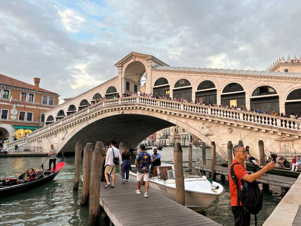 Rialto Bridge in Venice