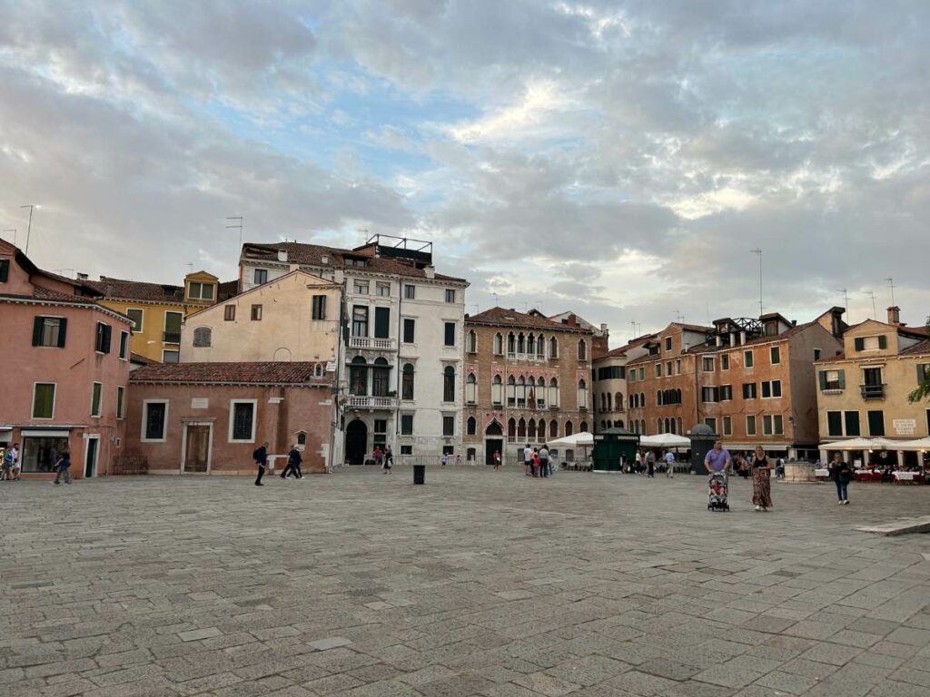 a square in Venice