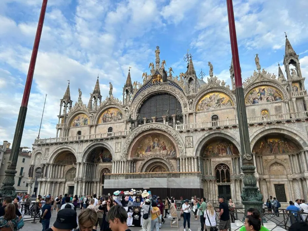 St Mark's Basilica in Piazza San Marco