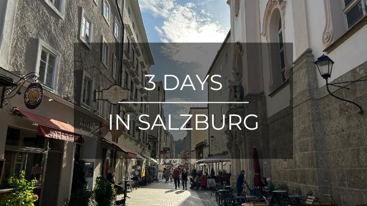 3 days in salzburg