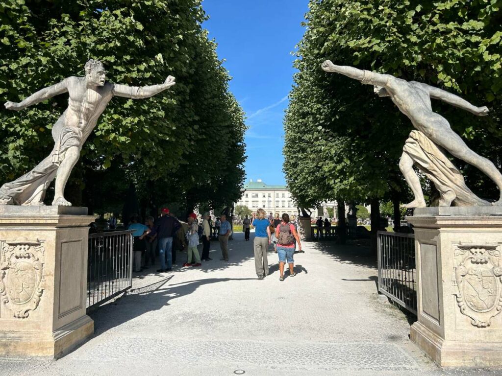 entrance to mirabell gardens