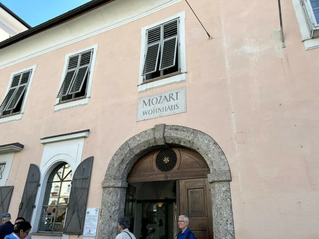 Exterior of Mozart's Wohnhaus