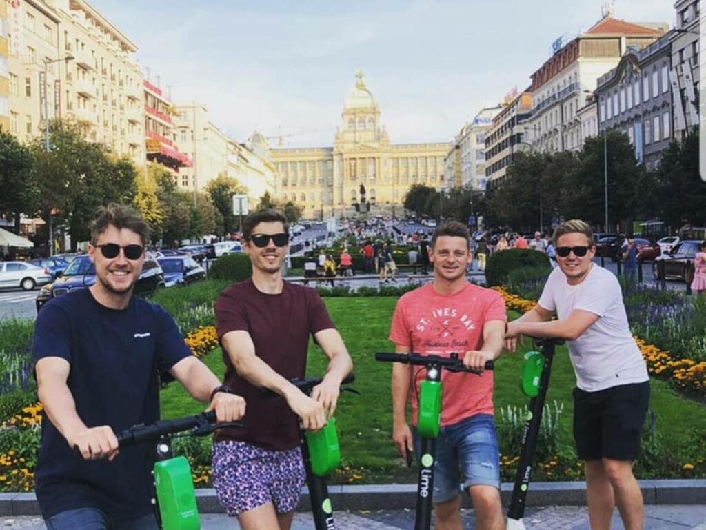 Tom and friends in Prague